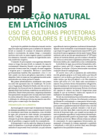 Proteção natural em laticÍnios