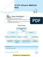 Bab 1 Ciri Khusus Makhluk Hidup PDF