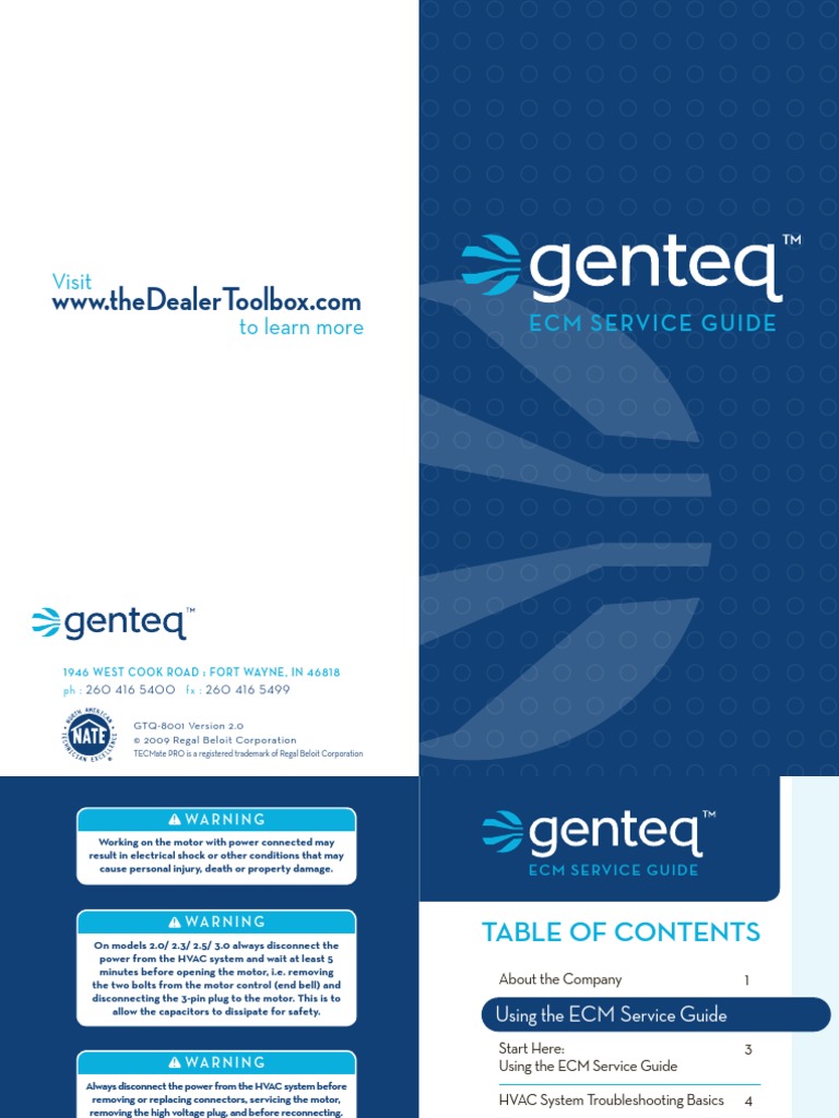 Genteq Ecm 142r Wiring Diagram