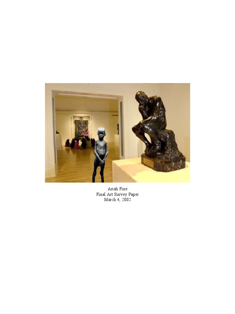 Ariah Fine Final Art Survey Paper March 4, 2002 | PDF | Abstract Art ...