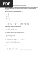 Stress Function For Axisymmetric Problem1