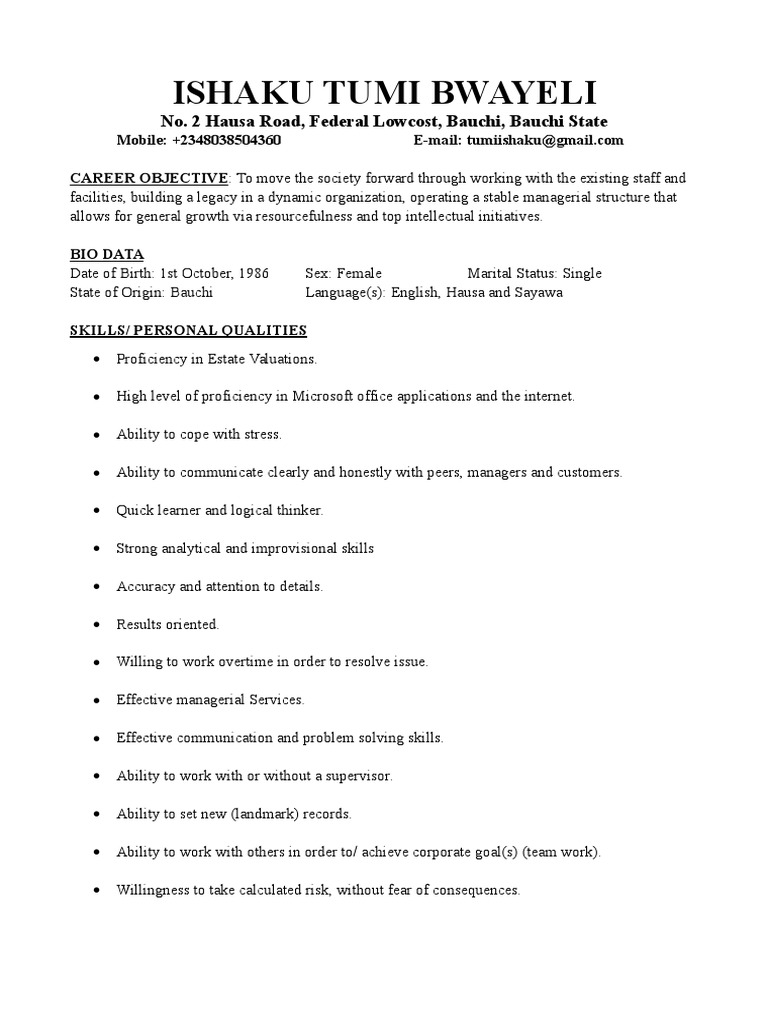 My Love CV | PDF | Real Estate Appraisal | Teaching And Learning