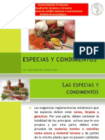 Especias y Condimentos Analisis Bromatologico 2011 by Agustincuadra