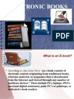 Role of E-Books in Education