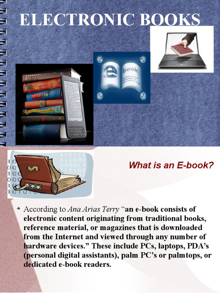 Understanding E-Books and Their Impact | PDF | Personal Digital ...
