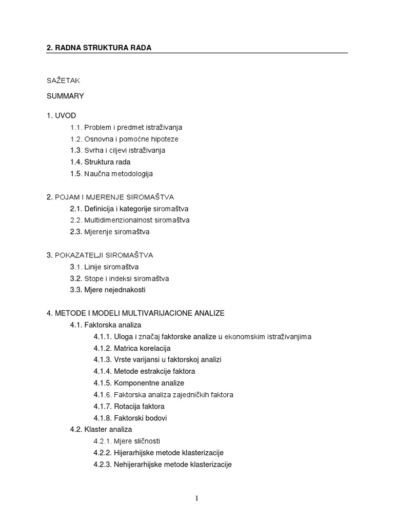 Prijava Rada | PDF