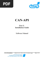 CAN-API Part2 Installation Manual