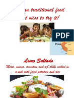 Peruvian Traditional Food Don't Miss To Try It!