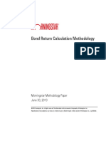 Bond Return Calculation Methodology