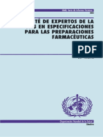 Comité de Expertos de la OMS en especificaciones para las preparaciones farmacéuticas.