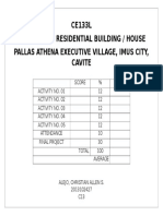CE133L Two-Storey Residential Building / House Pallas Athena Executive Village, Imus City, Cavite