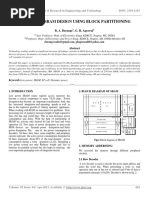 Low Power Sram Design Using Block Partitioning