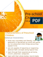 Preschool Nutrition