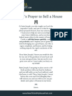 ST Joseph Prayer For Selling A House PDF