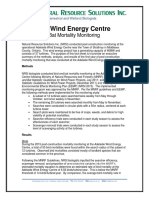 Adelaide 2015 NextEra Bird Bat Monitoring Summary