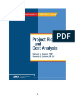 Project Risk and Cost Analysis