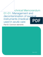 Health Technical Memorandum 01-01