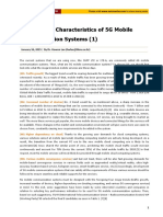 Concept and Characteristics of 5G Mobile Communication Systems