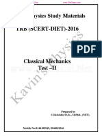 Kavin's Physics Study Materials TRB (SCERT-DIET) - 2016: Prepared by C.Hebshifa M.SC., M.Phil., (NET)