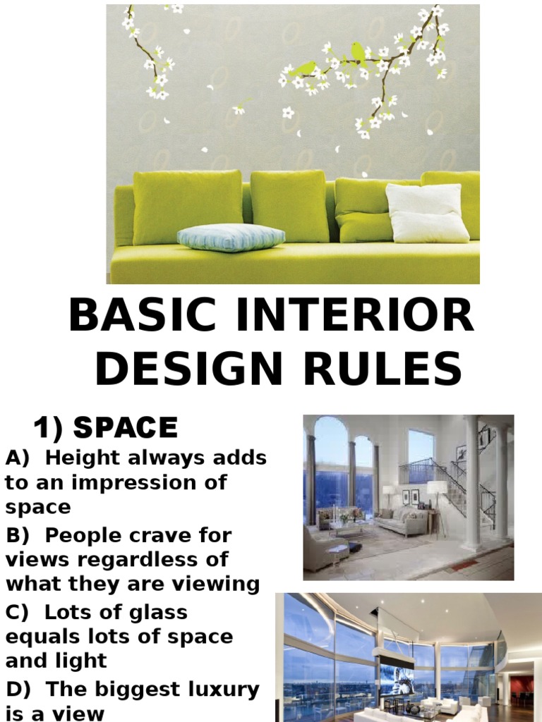 Interior Design Essentials | PDF | Lighting | Incandescent Light Bulb