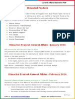 Himachal Pradesh Current Affairs 2016(Jan - Apr) by AffairsCloud