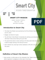 Smart City Mission: Name-Gaurav Tripathi ROLL NO: - 409 SECTION - G (Omega)