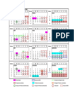 Calendario Postgrados 2016