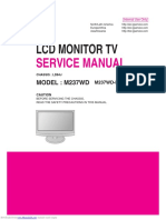 LG Monitor TV m237wd Service Manual