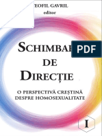 Schimbare de Direcție: O Perspectivă Creștină Despre Homosexualitate. Vol I