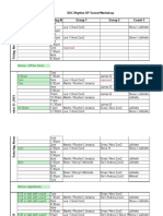 SDC Rhythm XP Tunnel Workshop Date Meet at Flying at Group 1 Group 2 Coach 1