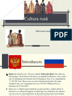 Cultura Rusă