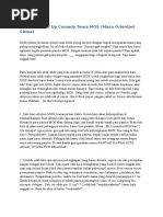 Download Naskah Stand Up Comedy Tema MOS by GreenMix777 SN319744707 doc pdf