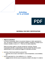 Activities 15 % of EXAM: Material For PRPC Certification