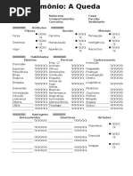 Planilha Demônio a Queda