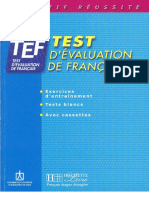 TEF Livre d'Entrainement