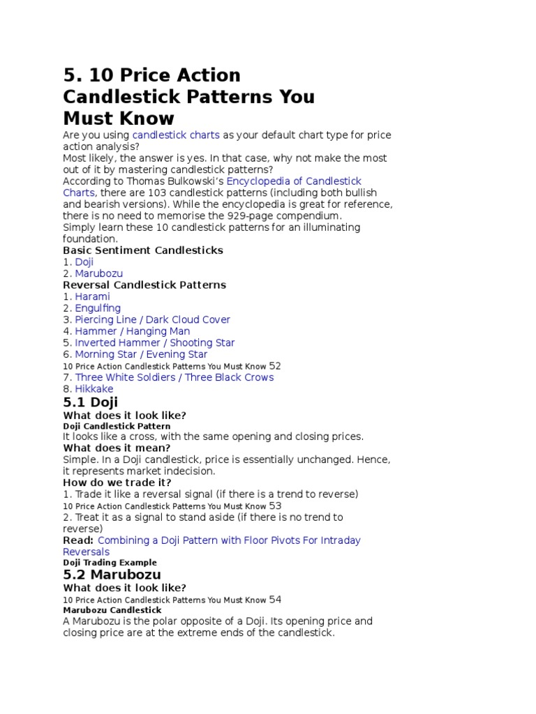 Price Action Techniques 5 | PDF | Market Trend | Financial Markets