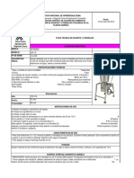 Fichas Tecnicas de Equipos y Utencilios Planta Carnica PDF