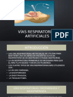 Vías Respiratorias Artificiales