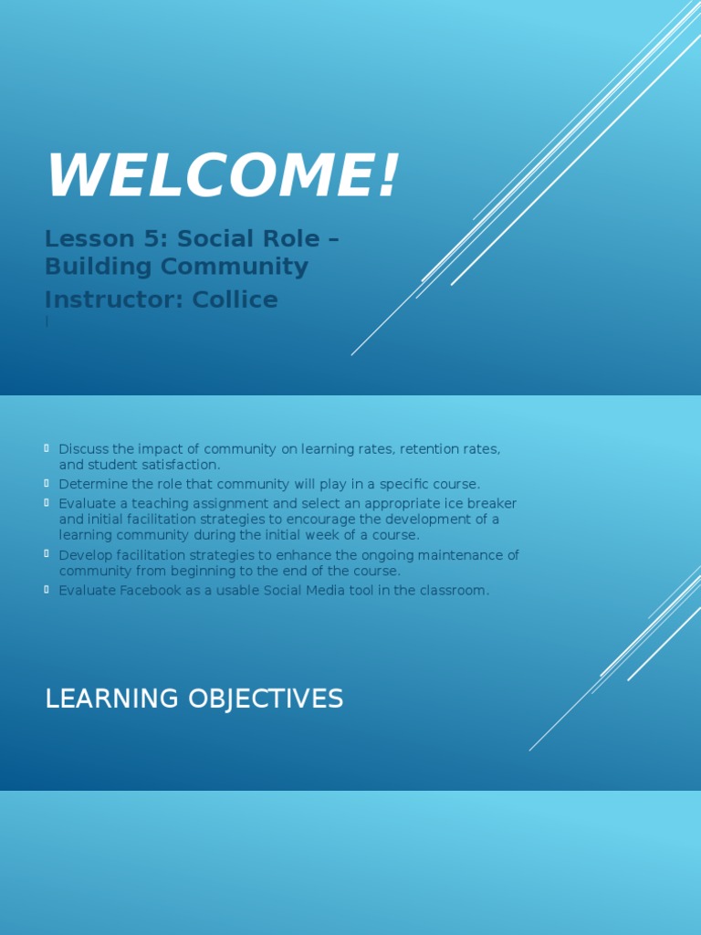 Facilitation Powerpoint | PDF | Career & Growth | Social Science