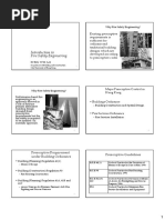 Fire Safety Engineering Study