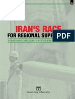 Iran's Race For Regional Supremacy Strategic Implications For The Middle East