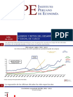 Logros y Retos del Desarrollo Económico y Social de Cusco