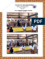 Boys Scout of The Philippines: Patrol Leaders Training Course