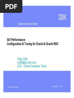 AIX Performance: Configuration & Tuning For Oracle & Oracle RAC