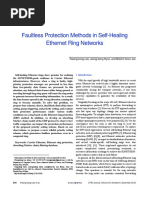 Faultless Protection Methods in Self-Healing Ethernet Ring Networks