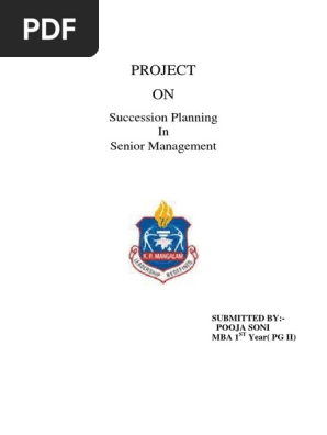 succession planning HRM