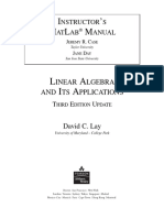 LinearAlgebra&ItsApplications 129A Matlab