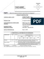 Material Safety Data Sheet: Document Number: Isobutylene