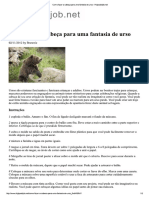 Como Fazer a Cabeça Para Uma Fantasia de Urso - Highpaidjob.net