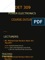 Power Electronics: Course Outline